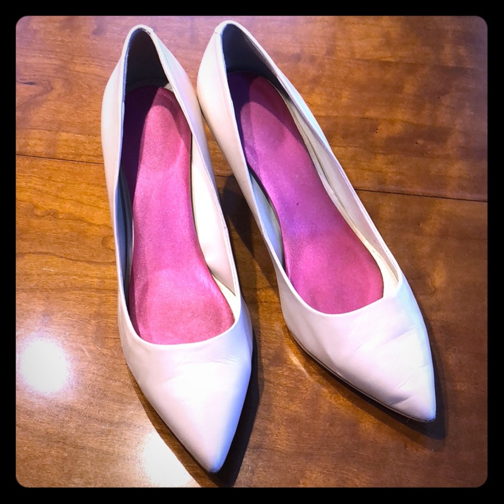 BCBG Nude Heels.